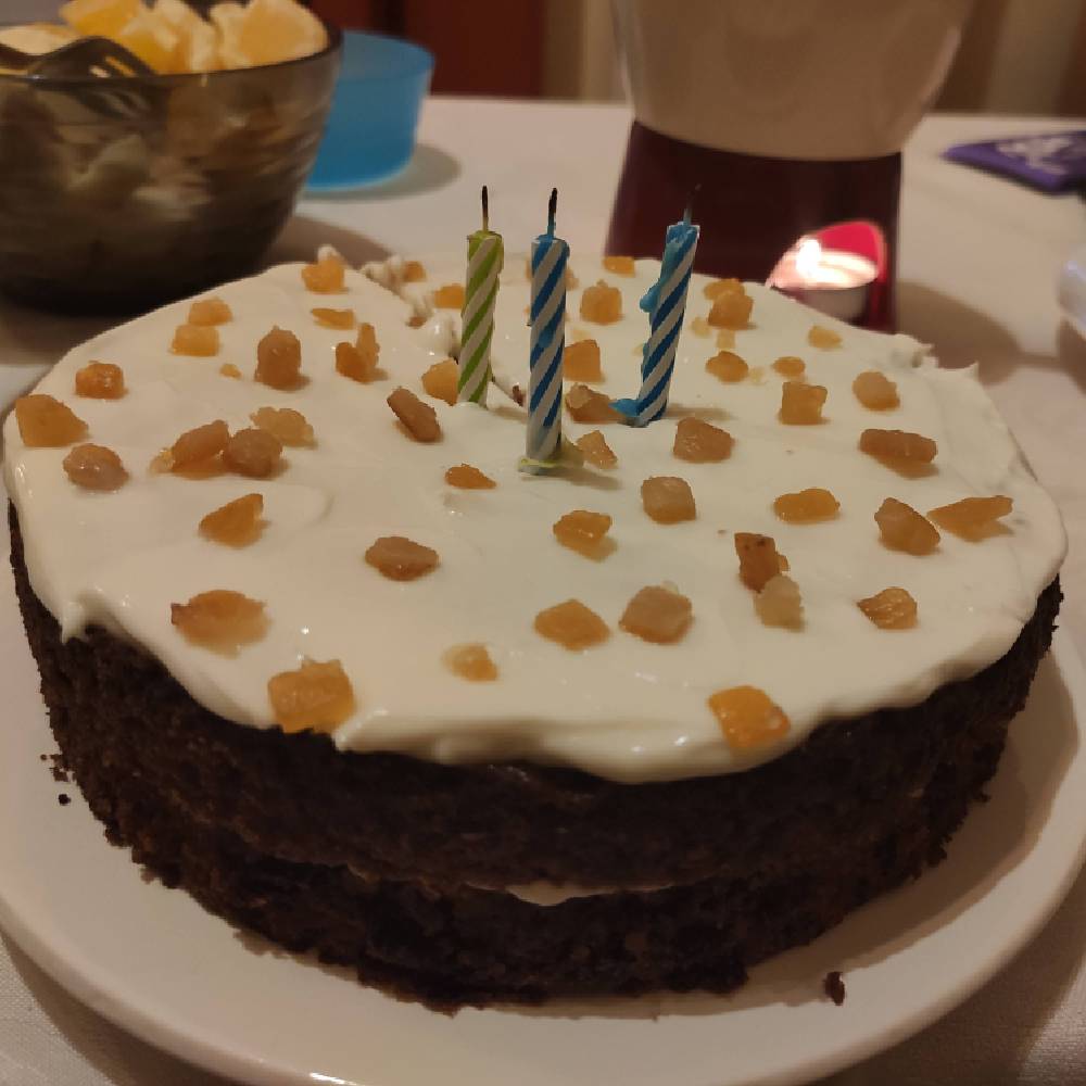 Arnas' birthday cake our wonderful staff member baked!